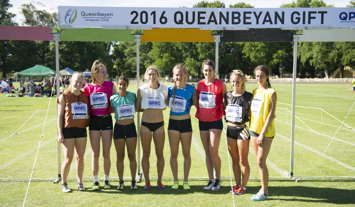 There are just 12 entrants in the women's Queanbeyan Gift this year. Photo: Jay Cronan