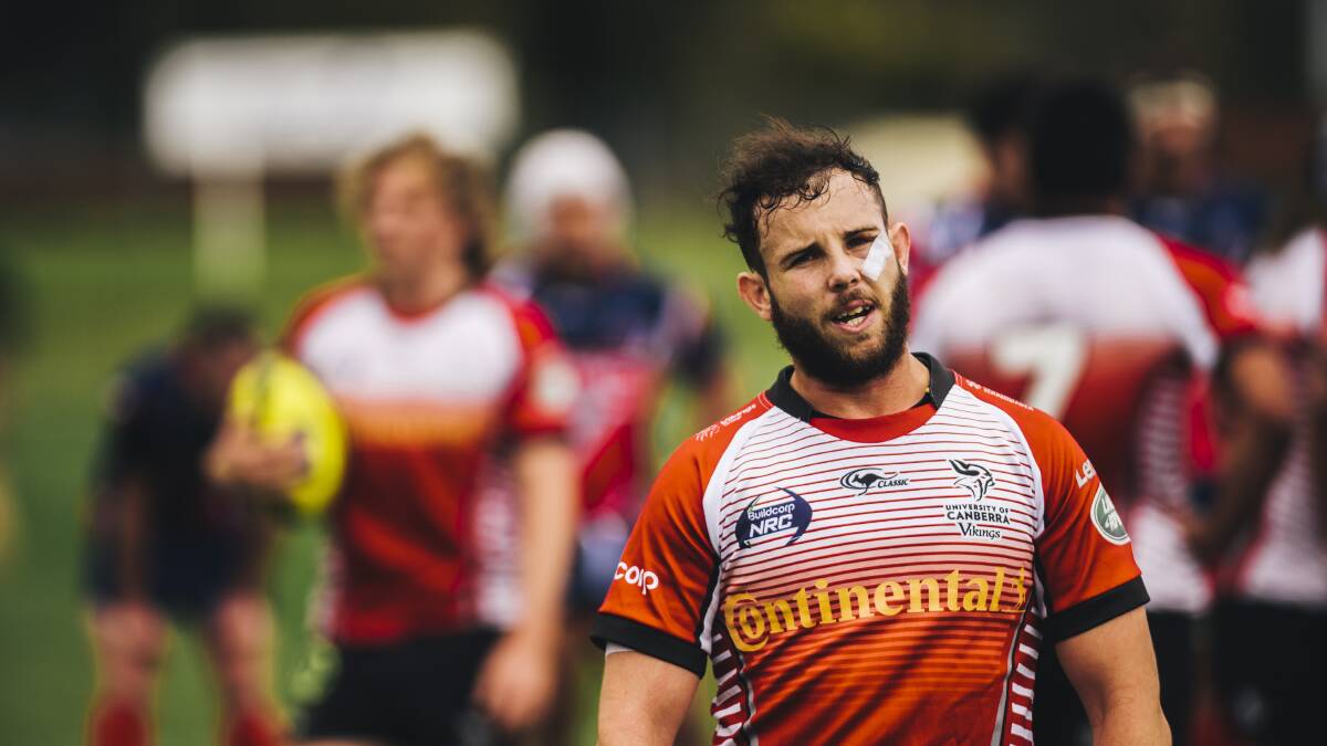 Queanbeyan junior Robbie Coleman faces an uncertain Super Rugby future waiting for a new contract to materialise. Photo: Rohan Thomson