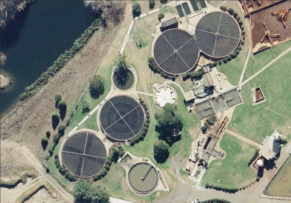 The Queanbeyan Sewage Treatment Plant is due for an upgrade. Photo: Supplied