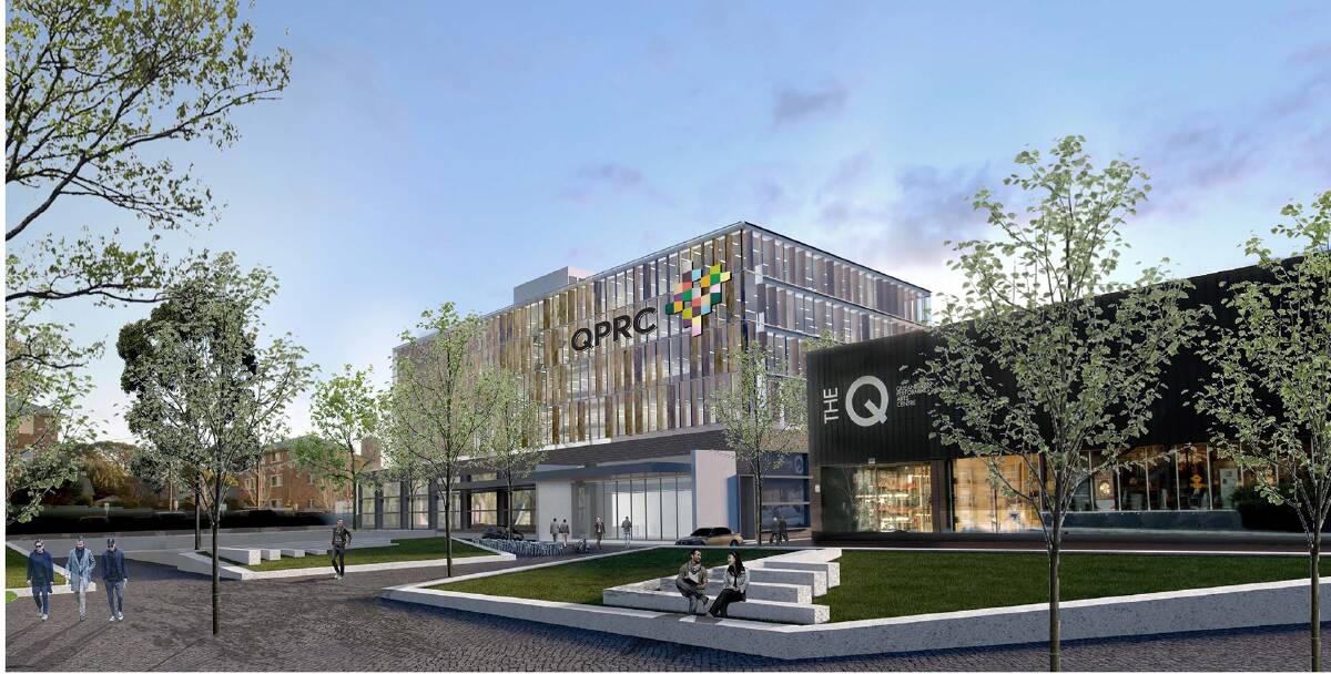 Queanbeyan-Palerang Regional Council's proposed new headquarters may not look as originally planned if a tenant is not secured. Photo: Supplied