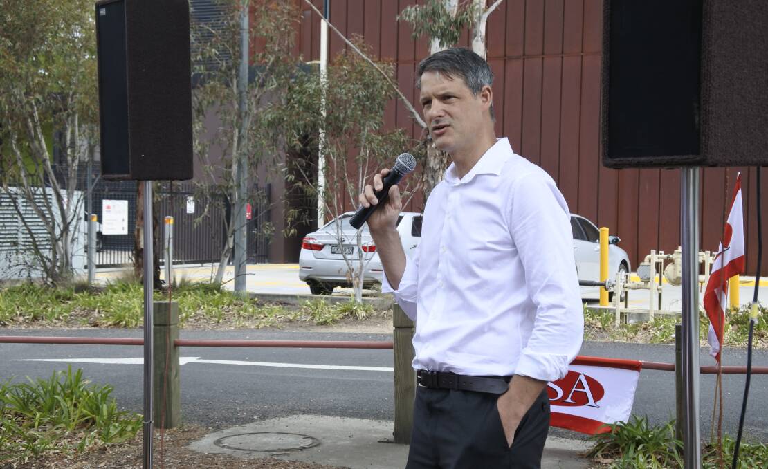Labor Candidate for Monaro Bryce Wilson spoke to those assembled at the rally and said the job cuts would have wide ranging impacts on the region.
