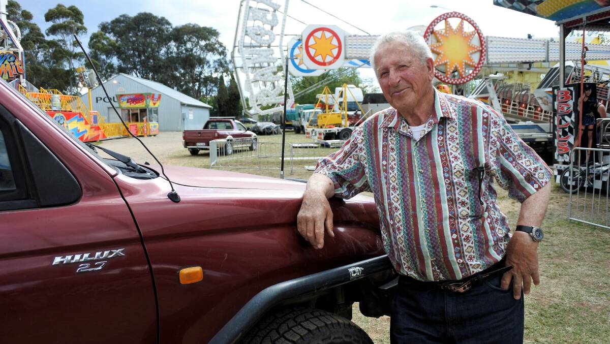 Fred Zarb has provided animals for the Queanbeyan Show since 1980. Photo: Elliot Williams