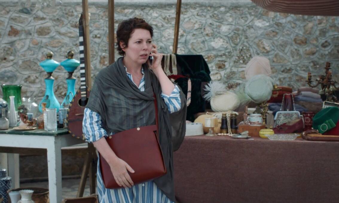 Leda Caruso (Olivia Colman) is an academic haunted by the past. Picture: Netflix