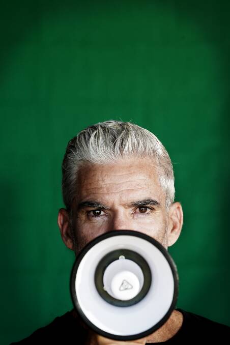 Craig Foster speaks out. Photo by Marc Stapelberg.