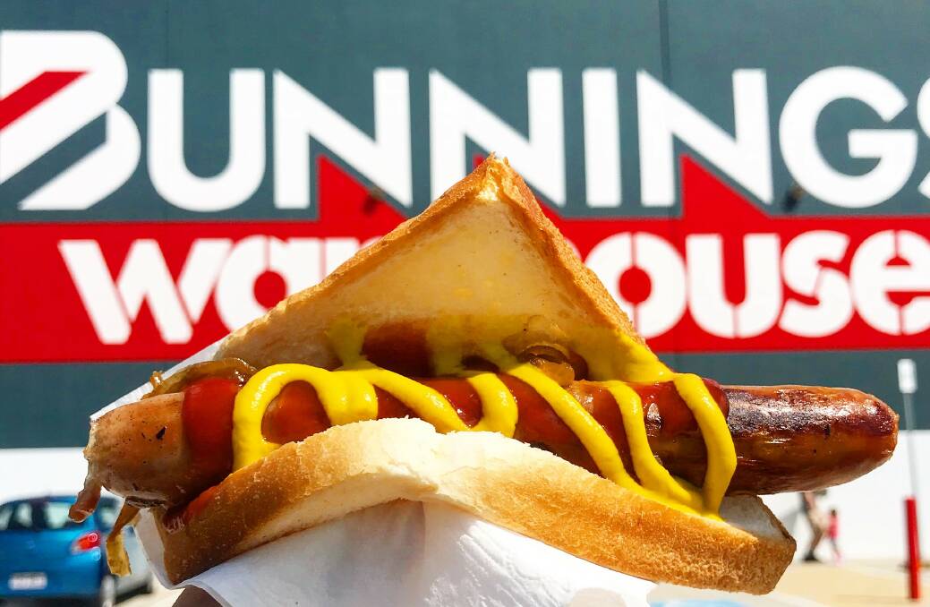 The Bunnings sausage sandwich is back. Photo: Supplied
