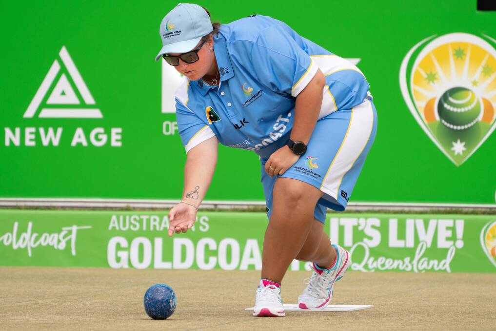 Career step: Dawn Hayman is giving back to her junior club Fairy Meadow by taking on a coaching role. Picture: Bowls Australia