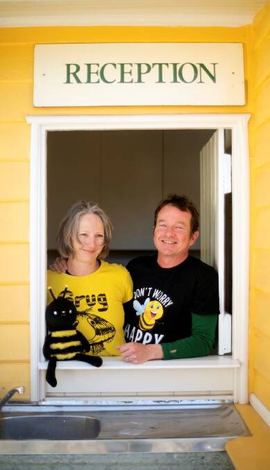 My Community Project: Helen and Simon Ferguson hope to establish the Hive as an art and culture centre. Photo supplied. 