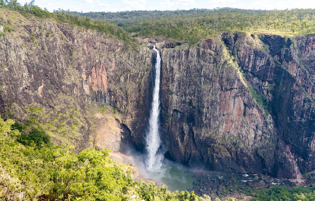 Wallaman Falls near Townsville.
