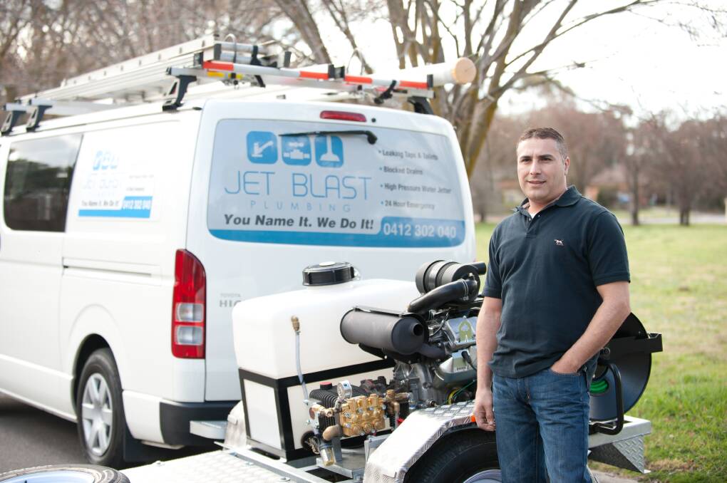 Fast: Jet Blast Plumbing provides Canberra with a 24 hour service, seven days a week. Tony offers a quick response and no call-out fee.