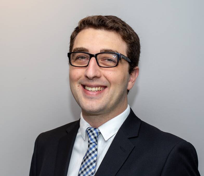 Welcoming community: Associate at Russell McLelland Brown Lawyers, Anthony Gattas says “I enjoy working in the Queanbeyan area."