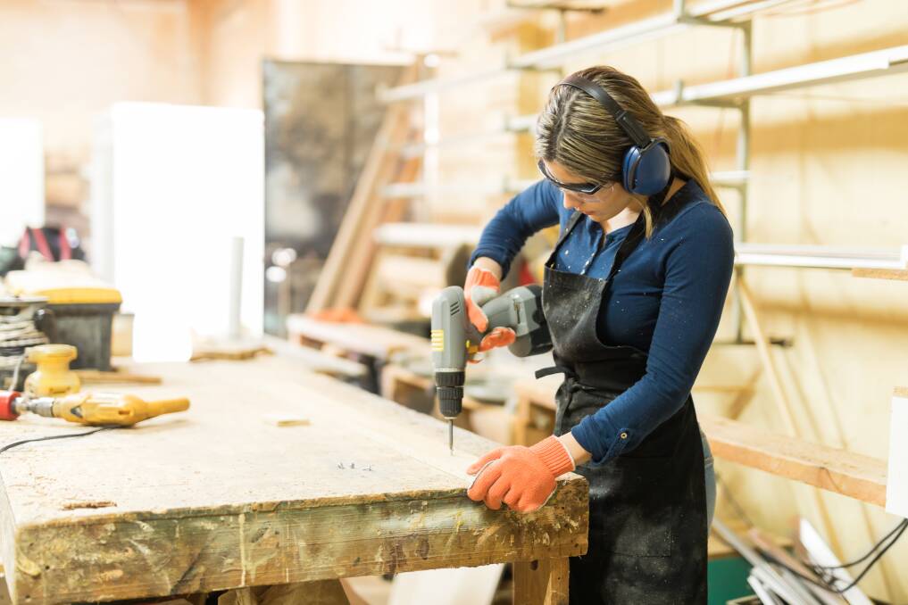 National Skills Week: On from August 26 to September 1, they say that one of their objectives is "To encourage women to get into non-traditional trades such as building and construction". Photos: Shutterstock.