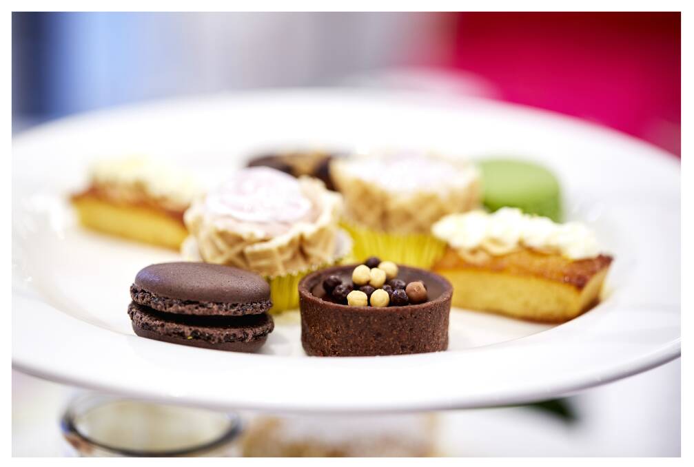 Indulge: The high tea itself features delicious sandwiches, divine chocolates, decadent cakes, traditional scones with jam and cream.