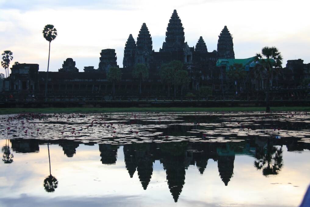 Angkor Wat at sunrise is a spiritual experience.