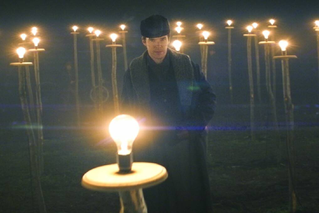 LIGHT BULB MOMENT: Thomas Edison (Benedict Cumberbatch) brought us the magic of cinema, among many other things.