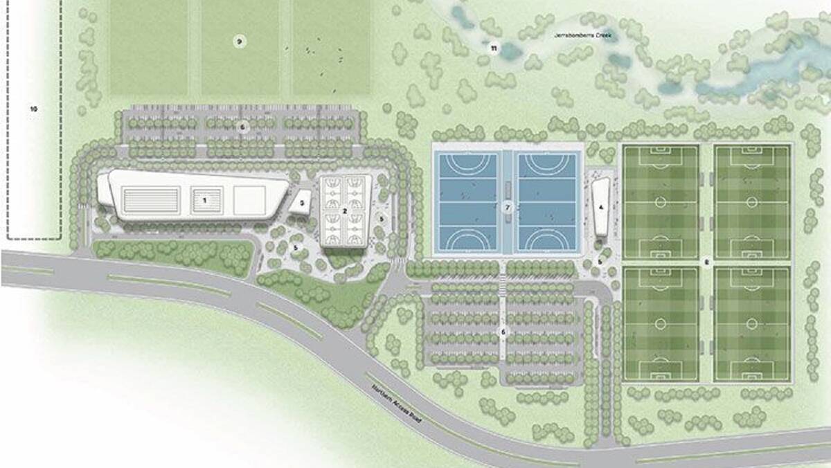 OPEN FOR COMMENT: Have your say about the site plan of the Regional Sports Complex.