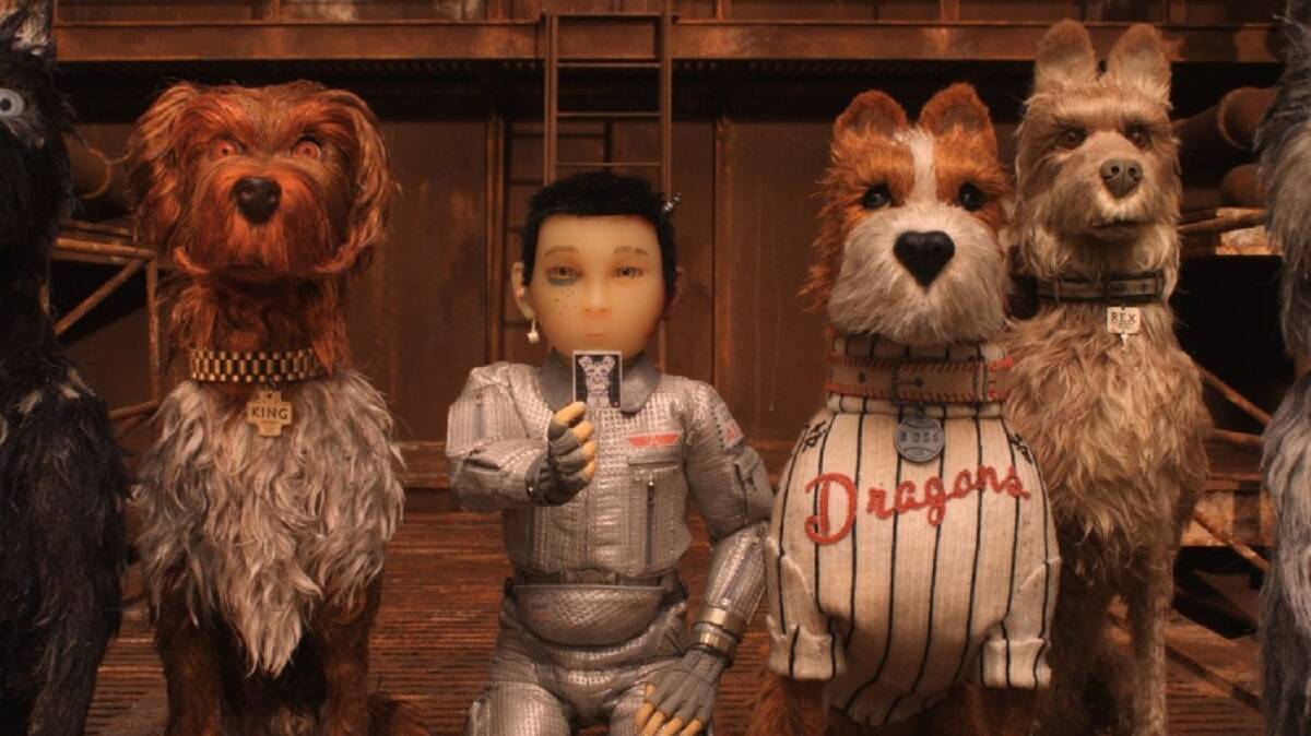 DEEPER MEANING: Atari and his new canine friends, who represent the unwanted in our society, in the wonderful Isle of Dogs.