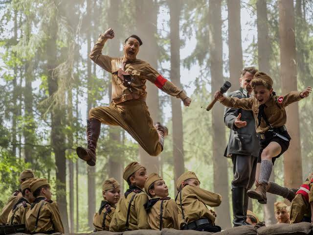 SURPRISE: Just when you settle into director Taika Waititi's idiosyncratic depiction of Hitler, he suddenly halts the zaniness with a sobering revelation.