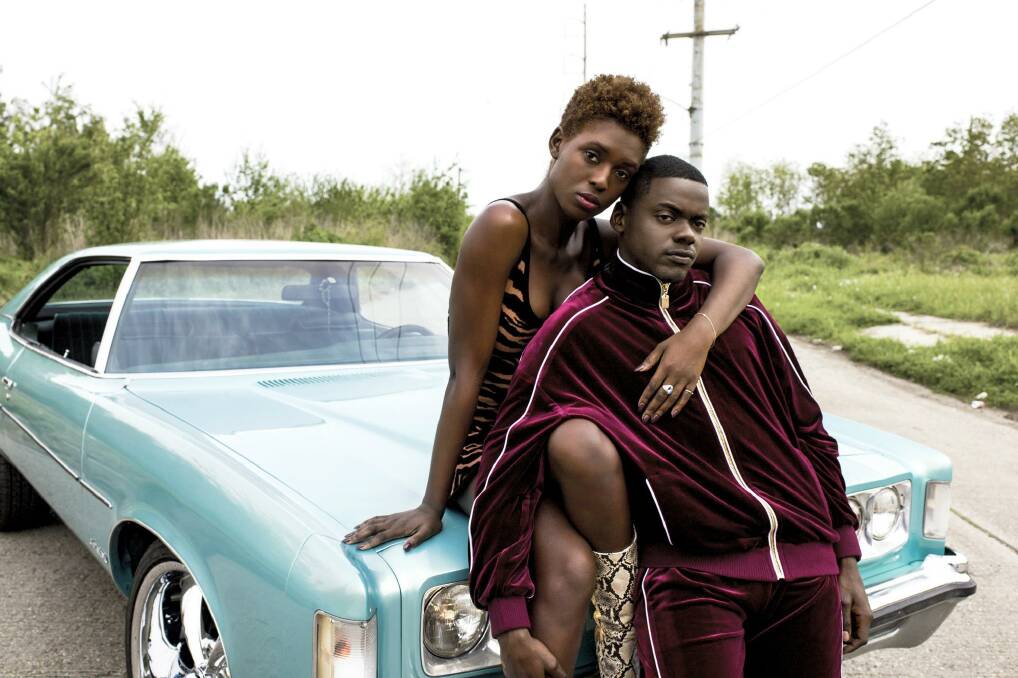 ROAD TRIP: Queen (Jodie Turner-Smith) and Slim (Daniel Kaluuya) on their very long first date.
