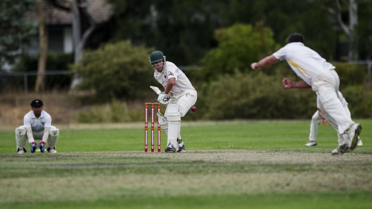 Intensity: Queanbeyan cricketers stood out across the board. Photo: Jamila Toderas.