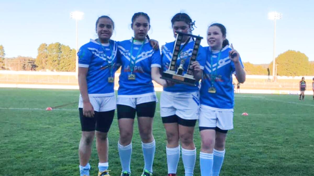 Juniors: The Queanbeyan Blues are looking for more junior girls to join their ranks in the 2020 season. Photo: Queanbeyan Junior Blues.