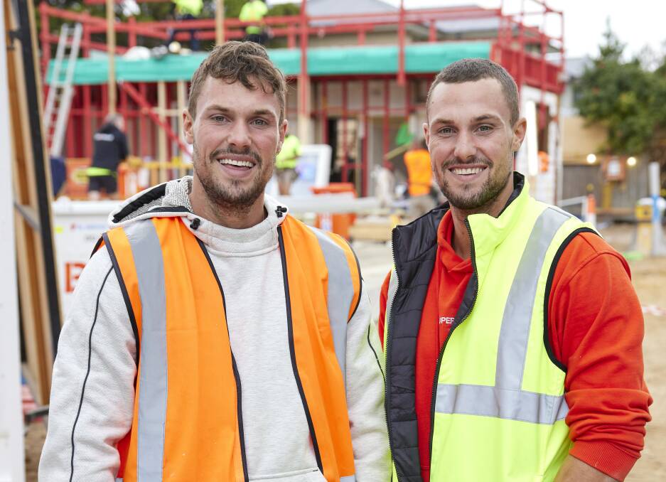TIPS: The Block contestants Josh and Luke Packham share their top renovation tips. Picture: The Block Shop
