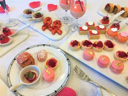 Dessert devotees will delight in an afternoon tea buffet of spectacular sweet and savoury treats Hyatt Hotel Canberra executive pastry chef Gerold has created in the spirit of Breast Cancer Awareness month.