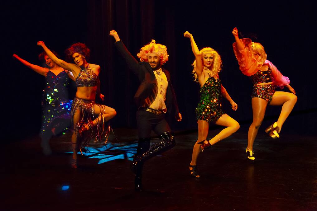 Free Rain Theatre presents 'Kinky Boots' at The Q in Queanbeyan this month. Photo supplied