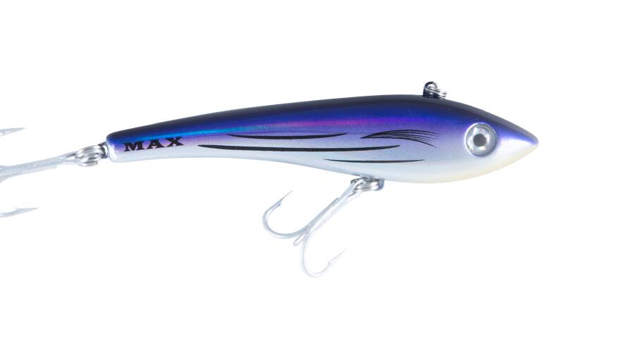 Purple and blue minnow style lures at Bowen Island caught a mix.