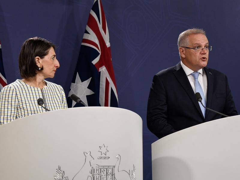 NSW Premier Gladys Berejiklian was reportedly angry at Scott Morrison over the bushfires cleanup.
