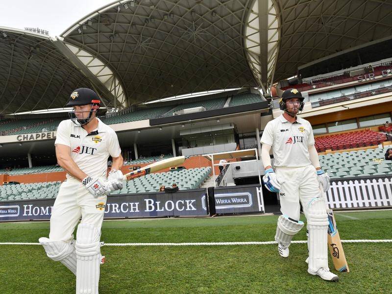 Will Bosisto (right) has relished the opportunity to bat with an in-form Shaun Marsh for WA.