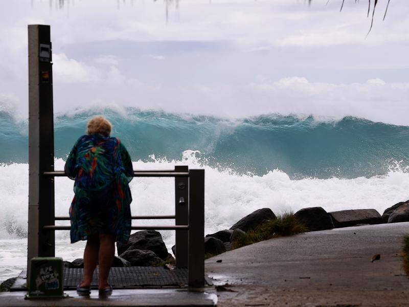 Cyclone Oma is moving away from the east coast, but dangerous surf conditions are still forecast.