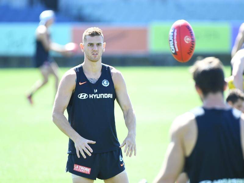 Carlton's Liam Jones is set to come under the scrutiny of the AFL match review