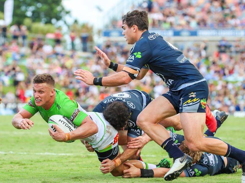 Canberra have downed North Queensland 30-12 in their NRL match in Townsville.