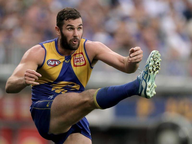 Enigmatic West Coast forward Jack Darling kicked five goals in his team's win over Adelaide.