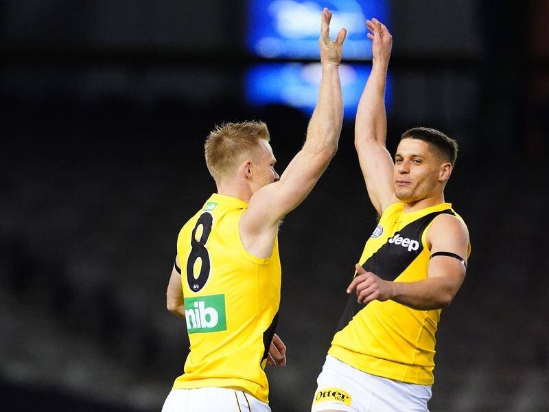 Dion Prestia (r) hasn't played for three months but will be thrown in the deep end in the finals.