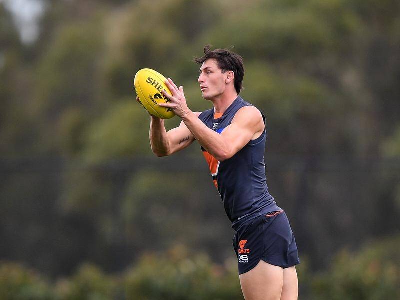 Former decathlete Jake Stein is set for his AFL debut for the GWS Giants against the Kangaroos.