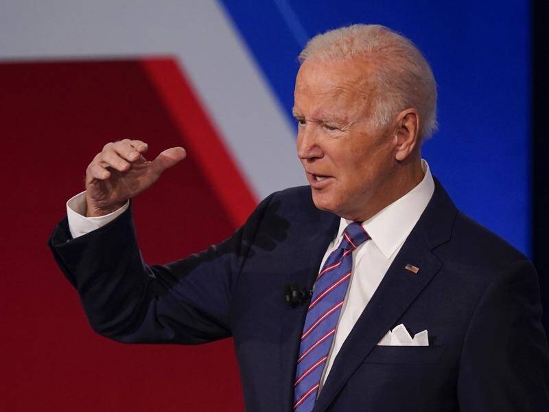 President Joe Biden struck a confident note on his multibillion-dollar agenda at a CNN town hall.