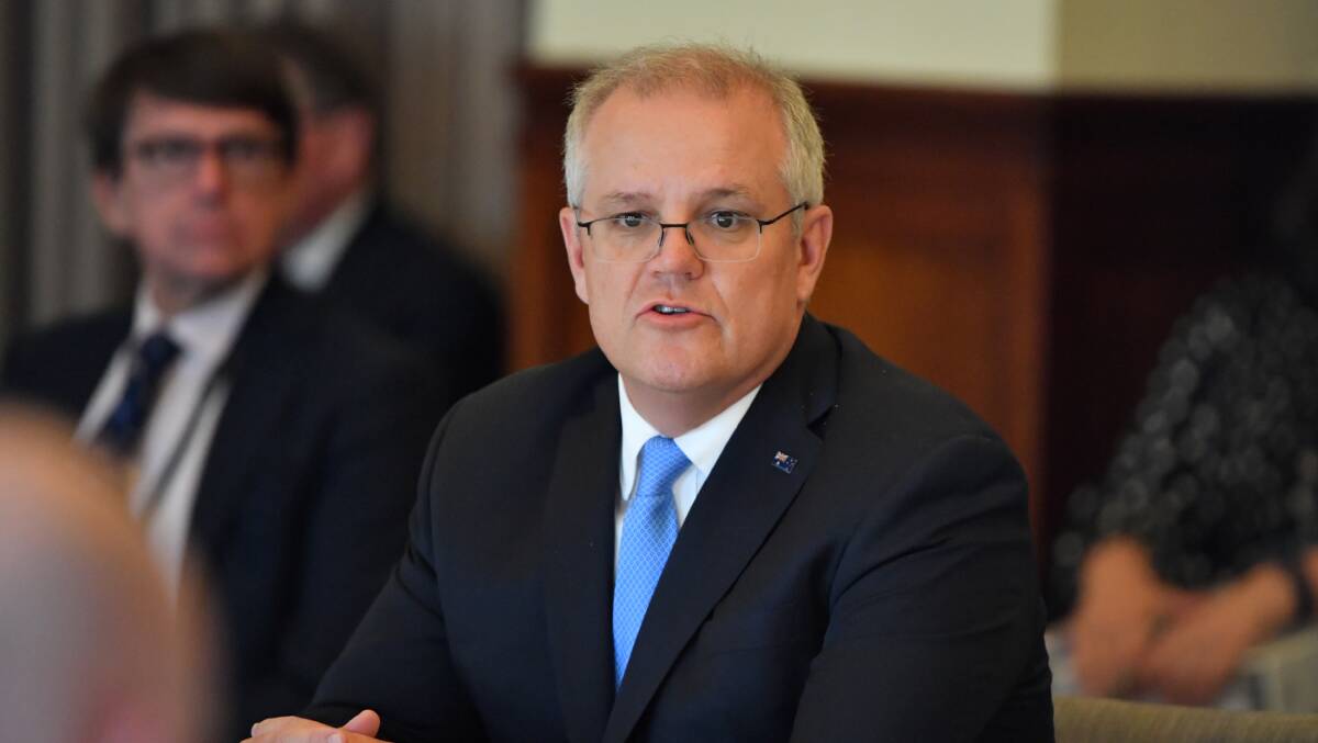 Prime Minister Scott Morrison has cooled on Queensland's push to establish remote quarantine facilities in disused mining camps. Picture: Getty Images
