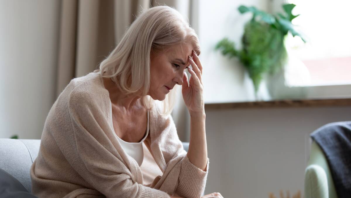 While it is not highly visible in public debate, older women also experience violence. Picture: Shutterstock