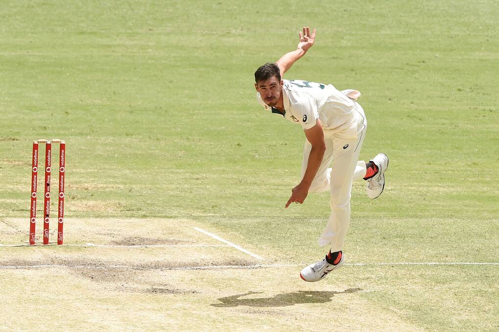 FORTUNATE: Howard Kotton believes bowler Mitchell Starc was lucky to secure a spot in the Australian Test team. Photo: Matt Roberts/Getty Images