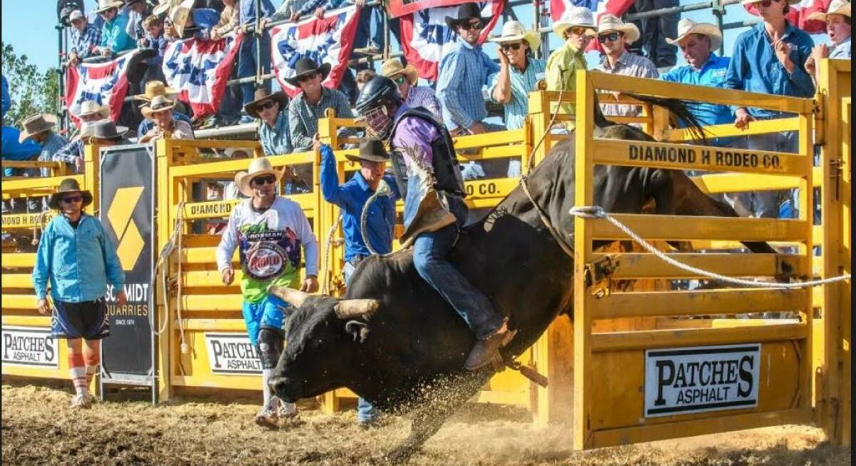 The Queanbeyan Rodeo is on Saturday, March 9 and it is expected to be an evening full of excitement. Photo Gary Gray. 