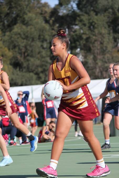 Big things are expected of Eleni Lolesio following her selection in the South Coast Blaze senior talent identification program. Photo: Kelly Lolesio.